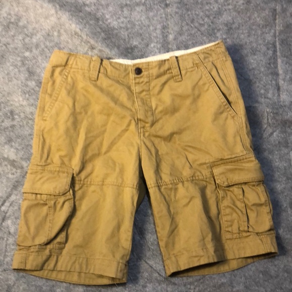 Abercrombie & Fitch Shorts Ambercrombie Fitch Men Long Brown Cargo